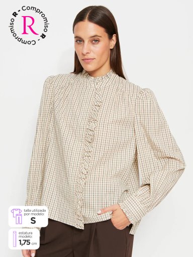 BLUSA MANGA LARGA MUJER MARQUIS HERNA - 1
