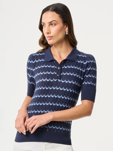 SWEATER MUJER MARQUIS ONDAS - 1
