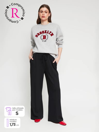 PANTALÓN REGULAR MUJER MARQUIS - 1