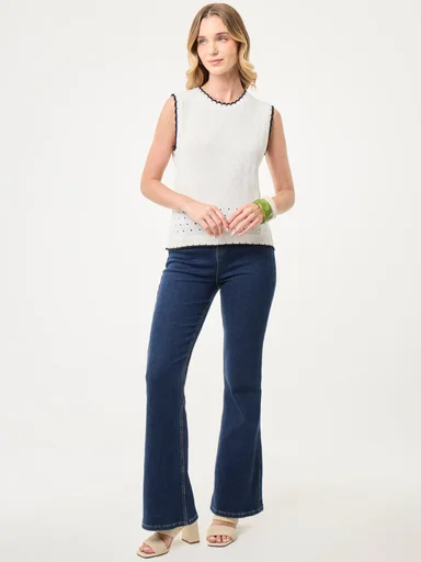 SWEATER MUJER MARQUIS TEJIDO RAYA - 5