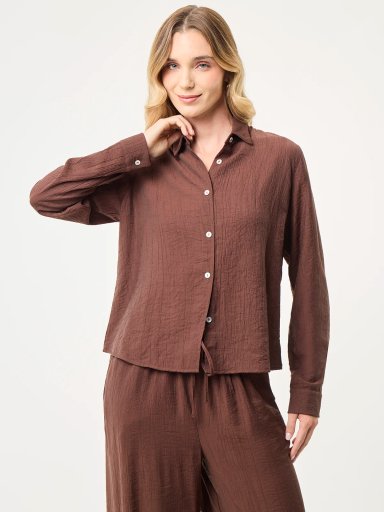BLUSA MANGA LARGA MUJER MARQUIS - 1
