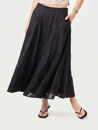 FALDA LARGA MUJER MARQUIS BROD - 1