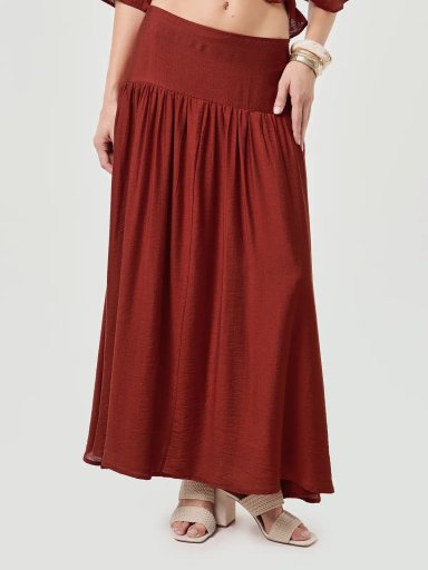 FALDA LARGA MUJER MARQUIS SET - 1