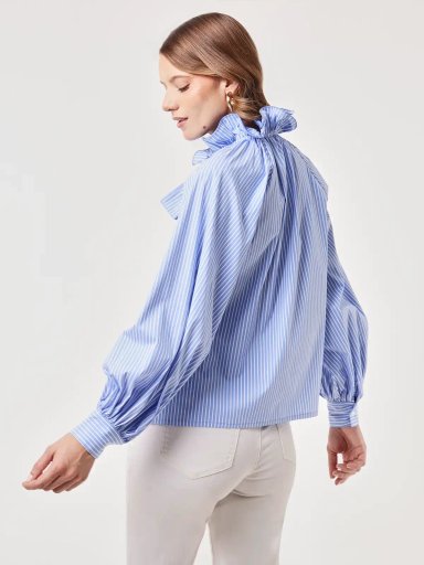 BLUSA MANGA LARGA MUJER MARQUIS CUELLO - 2