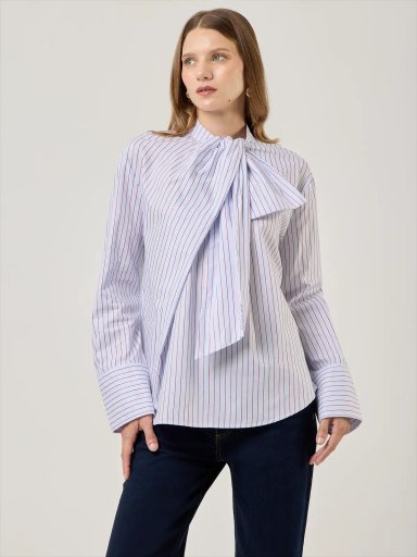 BLUSA MANGA LARGA MUJER MARQUIS LAZO - 1