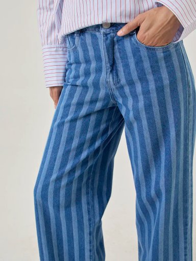 JEANS REGULAR WIDE MUJER MARQUIS - 4