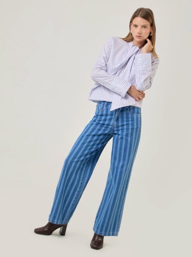 JEANS REGULAR WIDE MUJER MARQUIS - 1