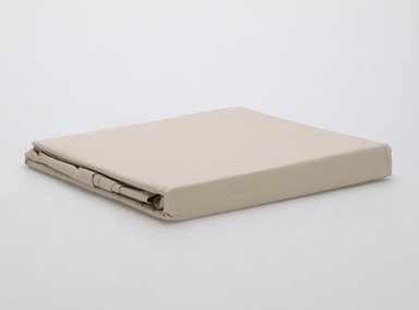 FALDÓN RIPLEY HOME VENTORMENTA 200 HILOS LISO 2 PLAZAS ALGODÓN TAUPE COLOR ENTERO - 1