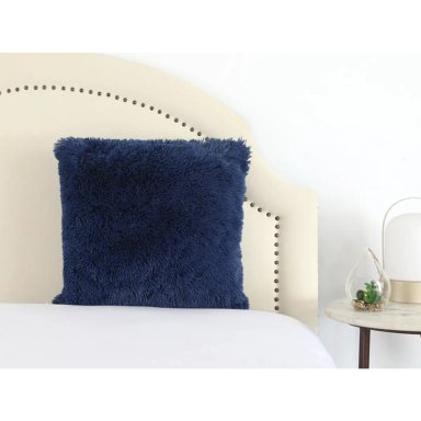 COJÍN RIPLEY HOME PELUDO CLASSIC 45 X 45 CM AZUL - 2