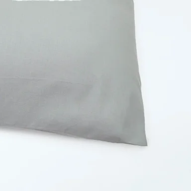 FUNDA DE ALMOHADA RIPLEY HOME ALGODÓN 144 HILOS GRIS 50X90 CM - 3