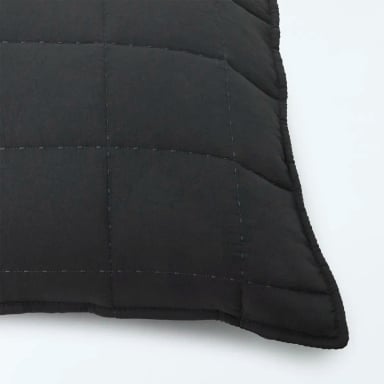 FUNDA DE ALMOHADA RIPLEY HOME LISO GRAFITO 50X90 CM - 3
