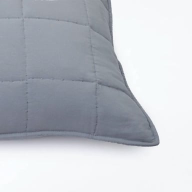 FUNDA DE ALMOHADA RIPLEY HOME LISO GRIS 50X90 CM - 3