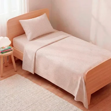 SET SÁBANAS RIPLEY HOME 2 PLAZAS 100% ALGODÓN CAPIBARA LINES - 1