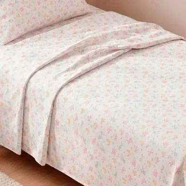 SET SÁBANAS RIPLEY HOME 2 PLAZAS 100% ALGODÓN UNICORNIO FLOR - 2