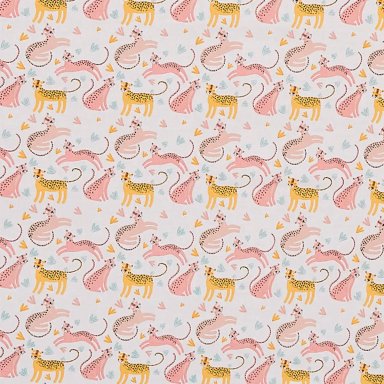SET SÁBANAS RIPLEY HOME 1.5 PLAZAS 100% ALGODÓN ANIMAL PRINT TIGER - 3