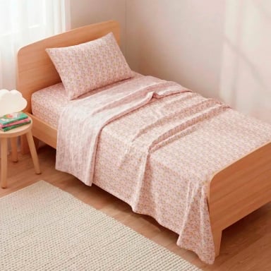 SET SÁBANAS RIPLEY HOME 2 PLAZAS 100% ALGODÓN ANIMAL PRINT TIGER - 1