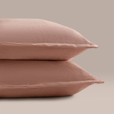 FUNDA DE ALMOHADA RIPLEY HOME EDREDÓN CORDUROY PALO ROSA 50X70 - 2