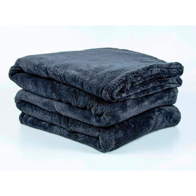 FRAZADA RIPLEY HOME FLUFFYFLEECE QUEEN-KING GRAFITO - 1