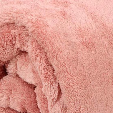 FRAZADA RIPLEY HOME FLUFFYFLEECE 1.5PL PALO ROSA - 2