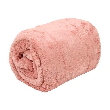 FRAZADA RIPLEY HOME FLUFFYFLEECE 2PL PALO ROSA - 1