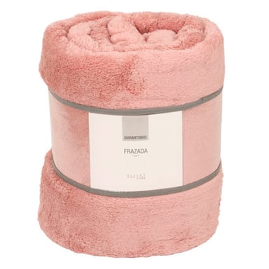 FRAZADA RIPLEY HOME FLUFFYFLEECE QUEEN-KING PALO ROSA - 3