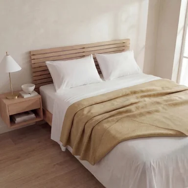 FRAZADA RIPLEY HOME MELANGE 2PL TAUPE - 1