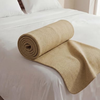 FRAZADA RIPLEY HOME MELANGE KING TAUPE - 2