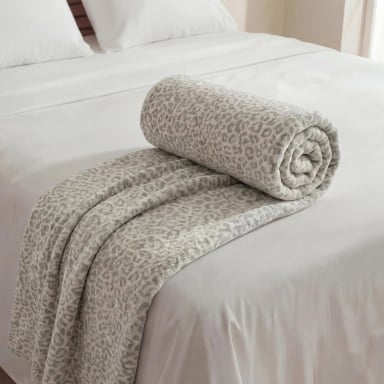 MANTA RIPLEY HOME EST ANIMAL PRINT 125X150 GRIS - 2
