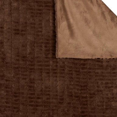 MANTA RIPLEY HOME PELUDA TAUPE 130X160 - 3