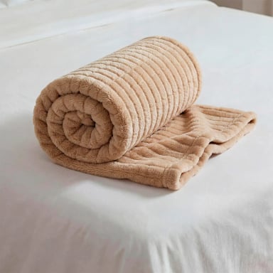 MANTA RIPLEY HOME PELUDA IVORY 130X160 - 2
