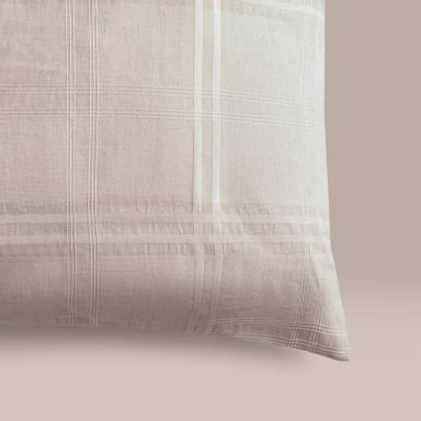 FUNDA DE ALMOHADA MAISON LINETT EDREDÓN 50X90 CUADROS - 3