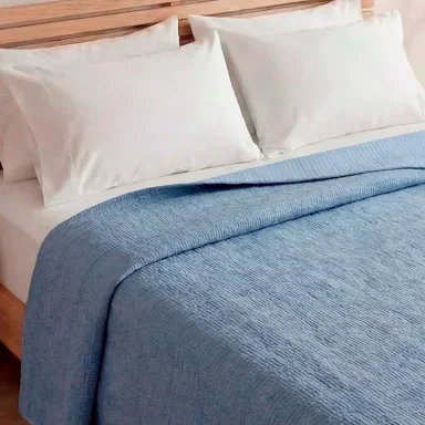 CUBRECAMA RIPLEY HOME CRUMPLE FLEECE KING ACERO - 2