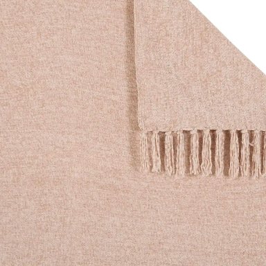 MANTA MAISON LINETT CHENILLE TAUPE - 3