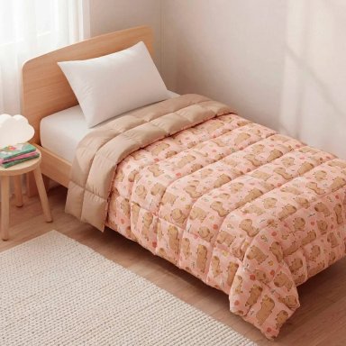 EDREDÓN RIPLEY HOME MICROFIBRA 1.5PL CAPIBARA - 1