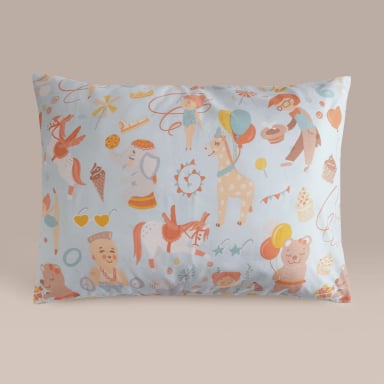 FUNDA DE ALMOHADA RIPLEY HOME EDREDÓN MICROFIBRA CIRCO - 1