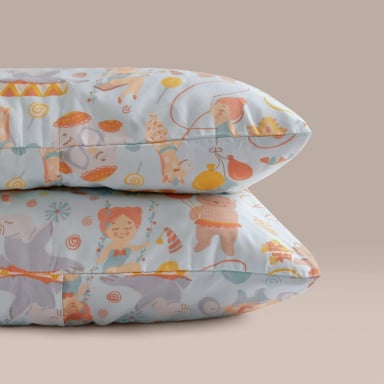 FUNDA DE ALMOHADA RIPLEY HOME EDREDÓN MICROFIBRA CIRCO - 2