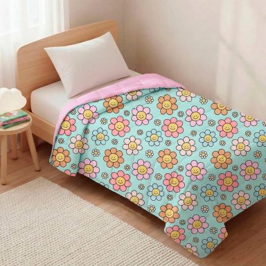 EDREDÓN RIPLEY HOME MICROFIBRA 1.5PL FLOR - 1