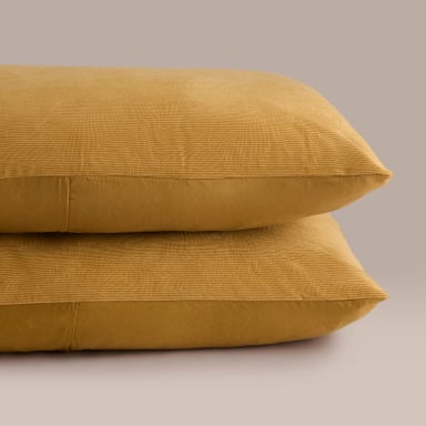 FUNDA DE ALMOHADA RIPLEY HOME 50X70 CUBRECAMA GV MOSTAZA - 2