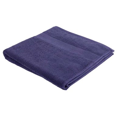 TOALLA DE BAÑO 100% ALGODÓN 550GR AZUL 140X70 CM - 1