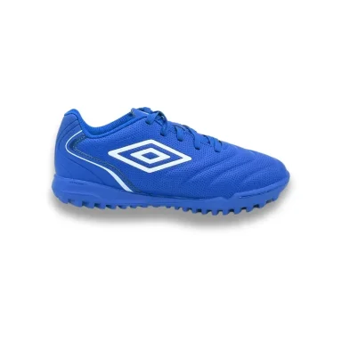 ZAPATILLAS NIÑO UMBRO FÚTBOL PASTO SINTÉTICO AZUL TOCO - 1