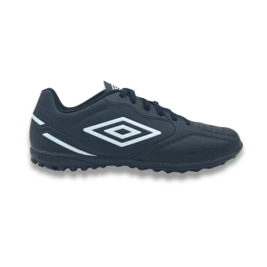 ZAPATILLAS HOMBRE UMBRO FÚTBOL PASTO SINTÉTICO NEGRO CLASSICO - 1