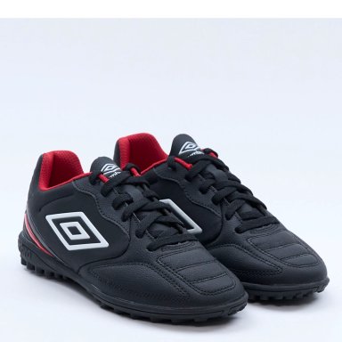 ZAPATILLAS NIÑO UMBRO FÚTBOL PASTO SINTÉTICO NEGRO CLASSICO XIII TF - 5