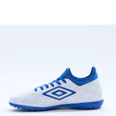 ZAPATILLAS HOMBRE UMBRO FÚTBOL PASTO SINTÉTICO BLANCO VELOCE LT IV TF - 3
