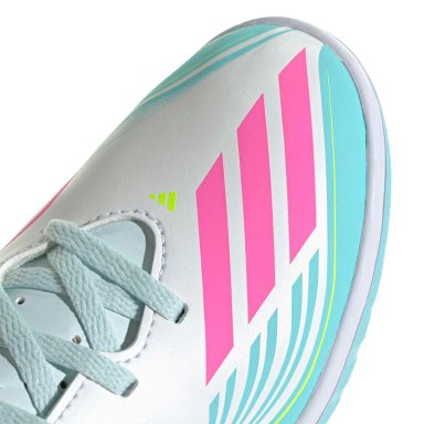 ZAPATILLAS NIÑO ADIDAS FÚTBOL INDOOR BLANCO F50 MESSI CLUB0 - 6