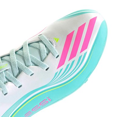 ZAPATILLAS NIÑO ADIDAS FÚTBOL PASTO SINTÉTICO BLANCO F50 MESSI CLUB0 - 7