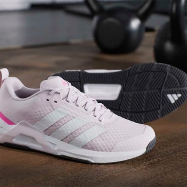 ZAPATILLAS MUJER ADIDAS CROSS TRAINING ROSADO DROPSET CONTROL - 4