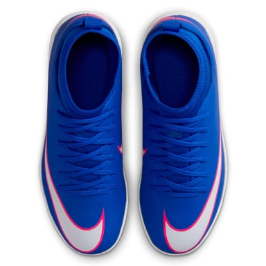 ZAPATILLAS NIÑO NIKE FÚTBOL PASTO SINTÉTICO AZUL JR SUPERFLY 10 CLUB TF - 3