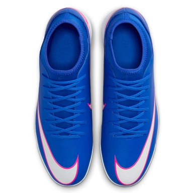 ZAPATILLAS UNISEX NIKE FÚTBOL PASTO SINTÉTICO AZUL SUPERFLY 10 CLUB TF - 3