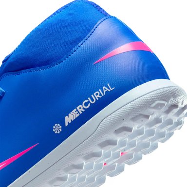 ZAPATILLAS UNISEX NIKE FÚTBOL PASTO SINTÉTICO AZUL SUPERFLY 10 CLUB TF - 5
