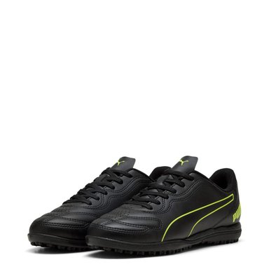 ZAPATILLAS NIÑO PUMA FÚTBOL PASTO SINTÉTICO NEGRO CLASSICO TT - 1